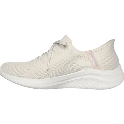 Skechers Trainers<Slip In's Ultra Flex Trainers- 149710 Slip Ins - Beige