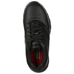 Skechers Trainers<Slip Resistant Ladies Trainers - 77235EC - Black