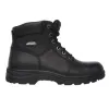Skechers Mens Larger Sizes | Boots<Steel Toe Cap Work Boots - 77009 - Black
