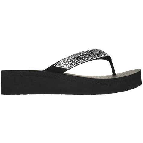 Skechers Sandals<Toe Post Sandals - 119638 - Black