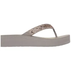 Skechers Sandals<Toe Post Sandals - 119638 - Taupe