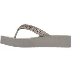 Skechers Sandals<Toe Post Sandals - 119638 - Taupe