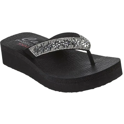 Skechers Sandals<Toe Post Sandals - 119638 - Black
