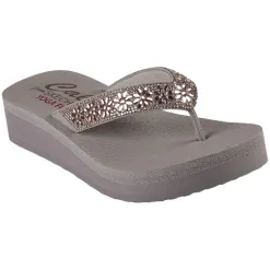 Skechers Sandals<Toe Post Sandals - 119638 - Taupe