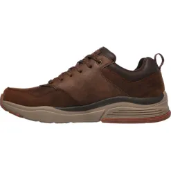 Skechers Mens Wide Fitting | Trainers<Trainers - 66204 - Brown
