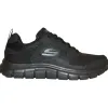 Skechers Mens Larger Sizes | Trainers<Trainers - 232398 Track Syntac - Black