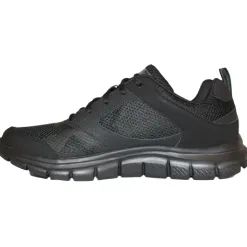 Skechers Mens Larger Sizes | Trainers<Trainers - 232398 Track Syntac - Black