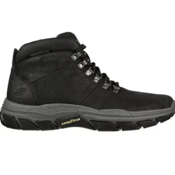 Skechers Mens Larger Sizes | Boots<Water Repellent Boots - 204453 - Black