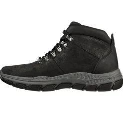 Skechers Mens Larger Sizes | Boots<Water Repellent Boots - 204453 - Black