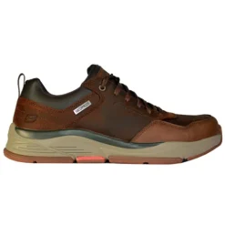 Skechers Mens Larger Sizes | Mens Wide Fitting<Wide Fit Men's Trainers - 210021 - Brown