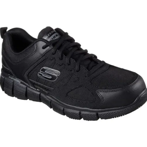 Skechers Trainers<Work Shoes - 77152 - Black