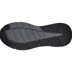 Skechers Mens Wide Fitting | Trainers<Sketchers Men's Wide Fit Trainer - 210021 - Black/Grey