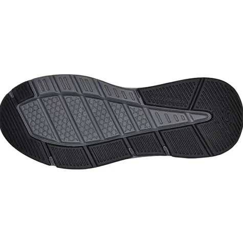 Skechers Mens Wide Fitting | Trainers<Sketchers Men's Wide Fit Trainer - 210021 - Black/Grey