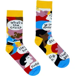 Socksciety Socks<- The Irish Craic By Martina Leonard
