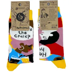 Socksciety Socks<- The Irish Craic By Martina Leonard