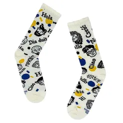Socksciety Socks<Socks - Greetings Socks - White / Multi