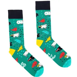 Socksciety Socks<Socks - A grand Soft Day - Green Multi