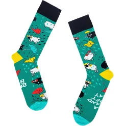 Socksciety Socks<Socks - A grand Soft Day - Green Multi