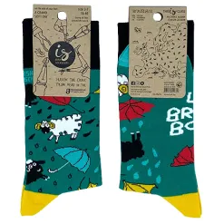 Socksciety Socks<Socks - A grand Soft Day - Green Multi