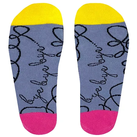 Socksciety Socks<Socks - Bye Bye Bye - Purple Multi