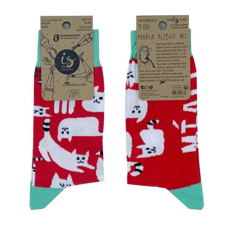 Socksciety Socks<Socks - Cat - Multi