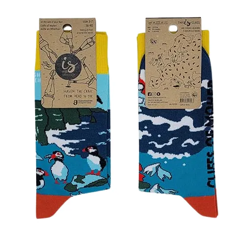 Socksciety Socks<Socks - Cliffs of Moher - Multi