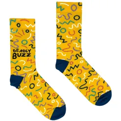 Socksciety Socks<Socks - Deadly Buzz - Yellow Multi