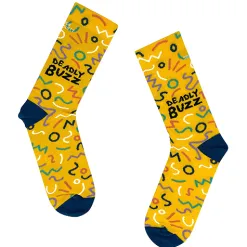 Socksciety Socks<Socks - Deadly Buzz - Yellow Multi