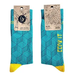 Socksciety Socks<Socks - Feck It - Mint