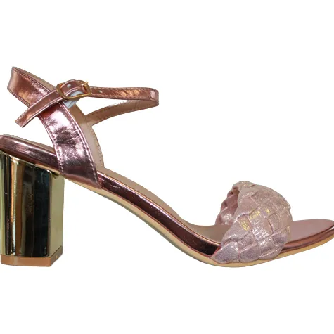 Sorento Heels<Block Heeled Sandals - Moyvalley - Blush