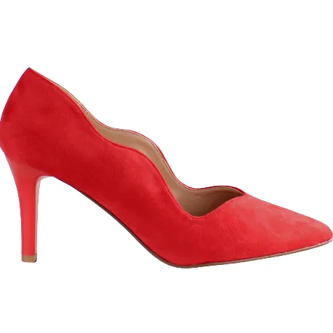Sorento Heels<Dressy Heeled Pumps - Mulroy Woods - Red Suede