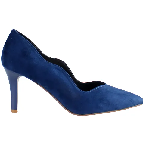 Sorento Heels<Dressy Heeled Pumps- Mulroy Woods - Navy Suede