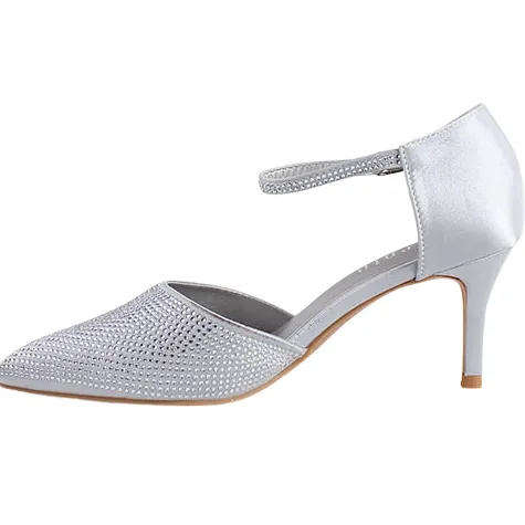 Sorento Heels<Dressy Heeled Pumps - Fairyhill - Silver