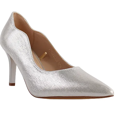 Sorento Heels<Dressy Heeled Pumps - Fota Island - Silver