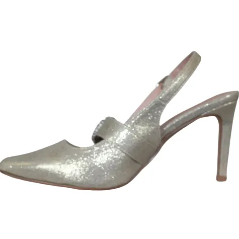 Sorento Heels<High Heel Courts - Heskin - Gold