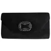 Sorento Bags<Ladies Clutch Bag - Woodland - Black