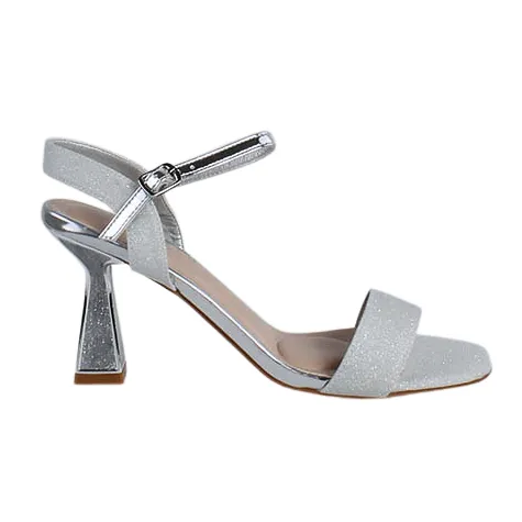 Sorento Heels<Ladies Dressy Heels - Birr - Silver