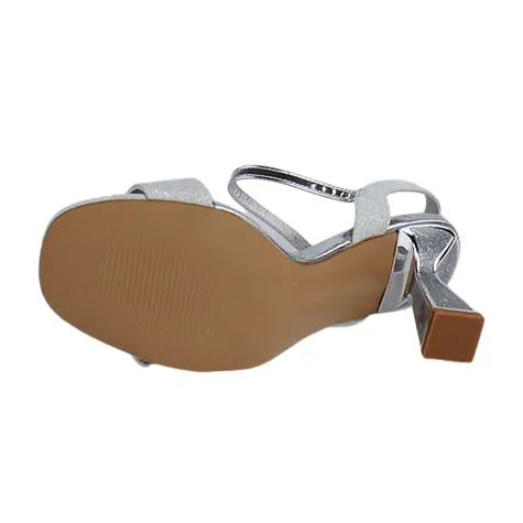 Sorento Heels<Ladies Dressy Heels - Birr - Silver