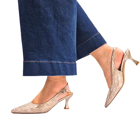 Sorento Heels<Ladies Slingback Heels - Arniston - Rose