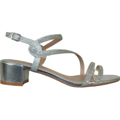 Sorento Heels<Low Heel Sandals - Kilruddy - Silver