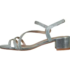 Sorento Heels<Low Heel Sandals - Kilruddy - Silver