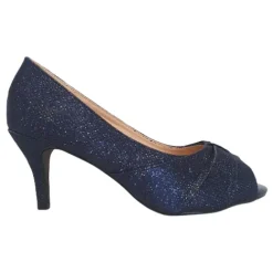 Sorento Heels<Peep Toe Pumps - Ballybeg - Navy