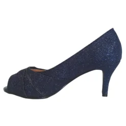 Sorento Heels<Peep Toe Pumps - Ballybeg - Navy