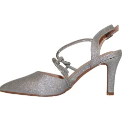 Sorento Heels<Sling Back Heels - Gileston - Silver
