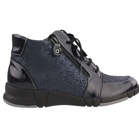 Suave Boots<Ladies Ankle Boots - Amelia - Navy