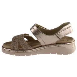 Suave Sandals<Ladies Low Wedge Sandals - Manila - Gold