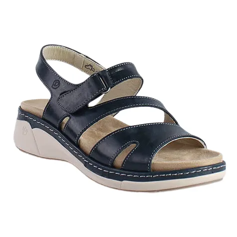 Suave Shoes<Low Wedge Sandals - Malaga - Gold