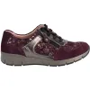 Suave Trainers<Walking Shoes - Evalina - Burgundy