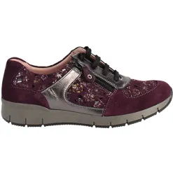Suave Trainers<Walking Shoes - Evalina - Burgundy