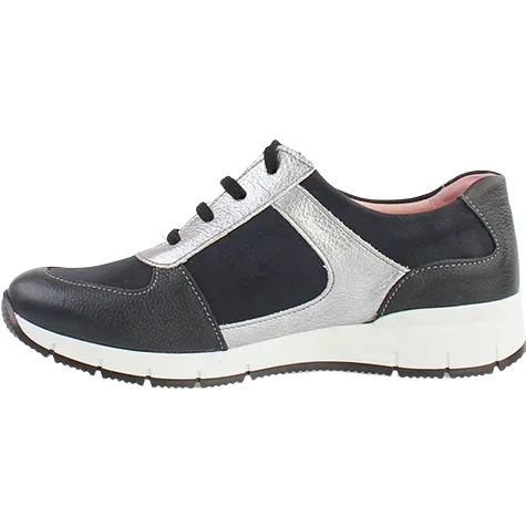 Suave Trainers<Walking Shoes - Evalina - Navy